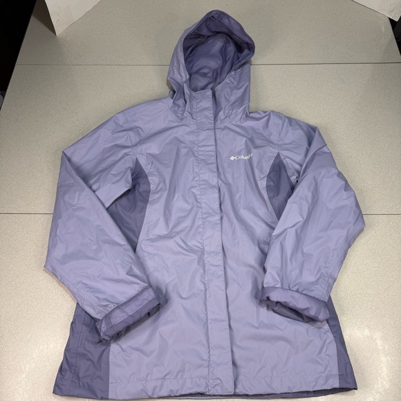 Columbia Jackets & Blazers - Columbia Lavender Arcadia ii Women’s Hooded Rain Jacket